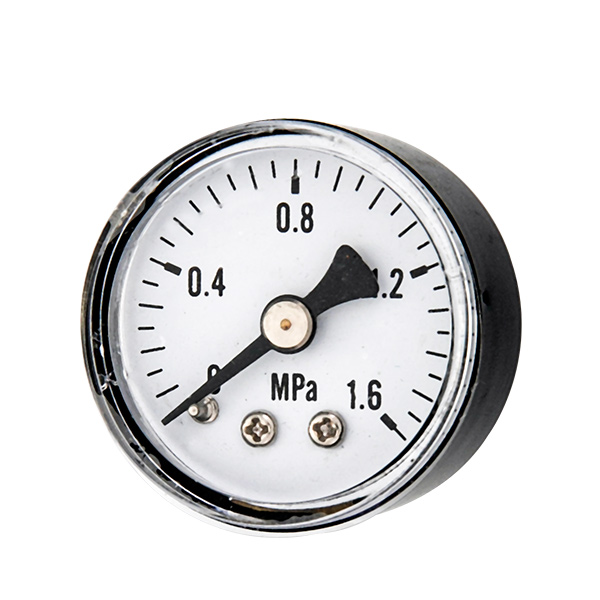 40mm back standard pressure gauge with sanp in plastic case OKT-37