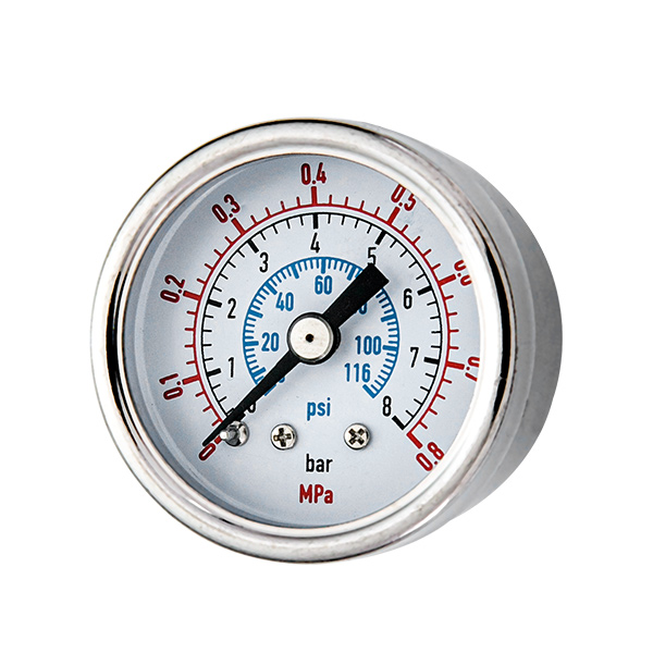 40mm back standard pressure gauge with stainless steel housing and internal part  OKT-60