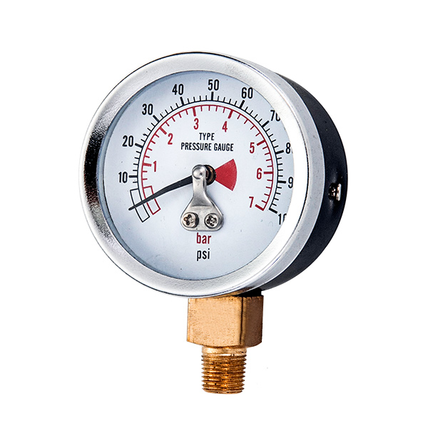 50mm bottom standard pressure gauge   mebrane type OKT-42