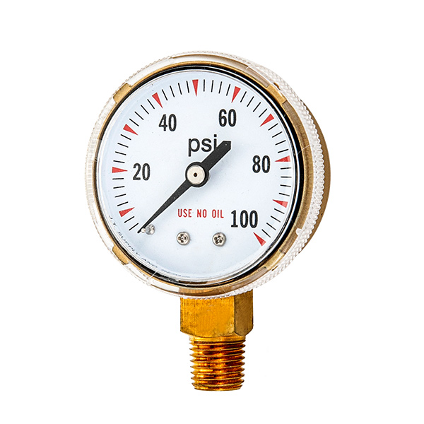 63mm  oxygen pressure gauge screw type OKT-96