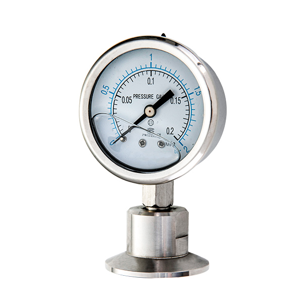 63mm  filled pressure gauge with diaphragm  OKT-17